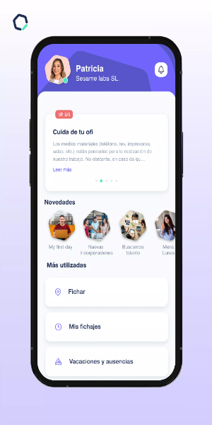 Sesame HR: software de RRHH Captura de tela 1