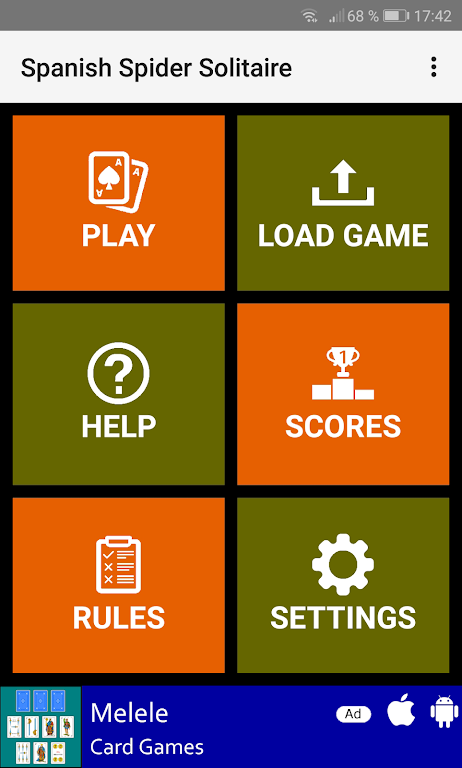 Spanish Spider Solitaire應用截圖第1張