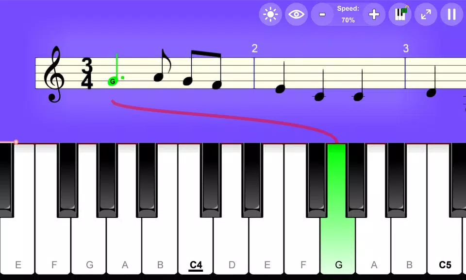 Piano Tutorials應用截圖第1張