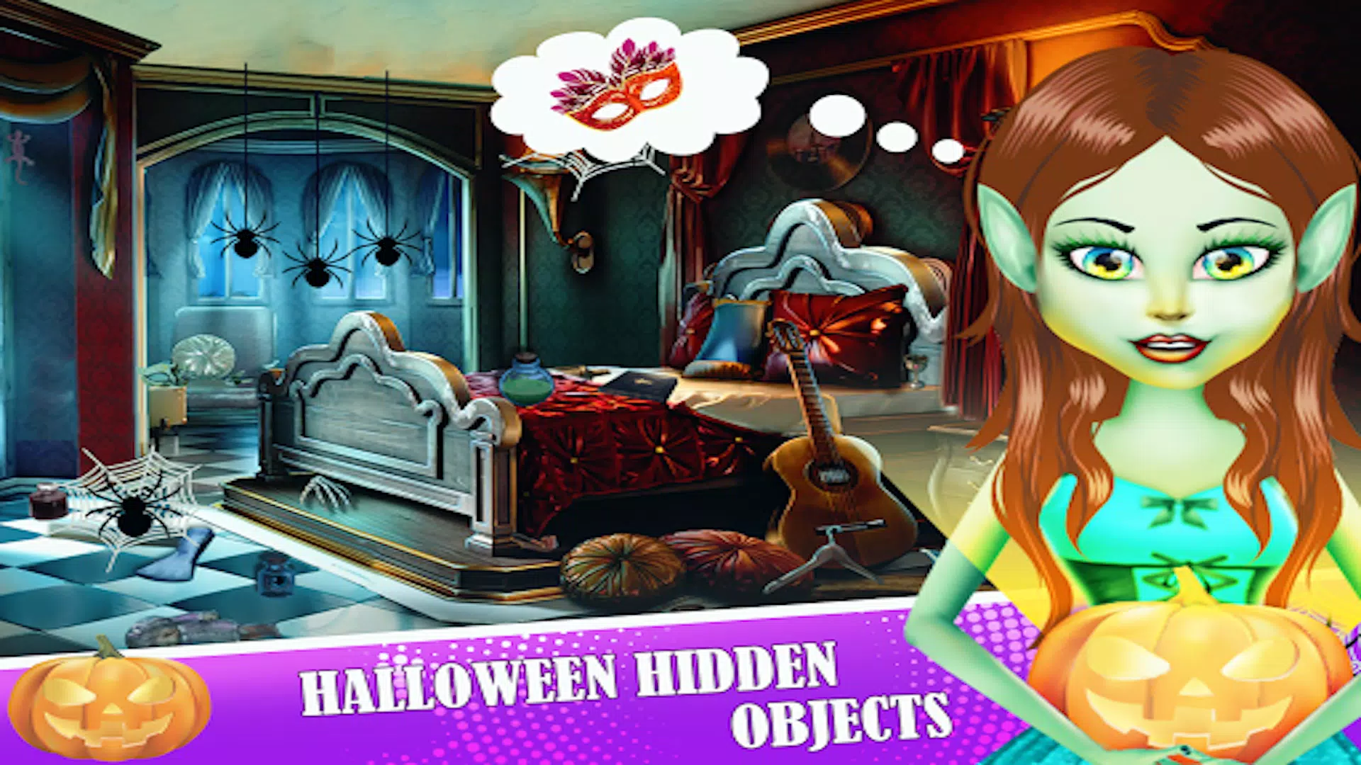 Halloween Hidden Objects 2024 Captura de pantalla 2