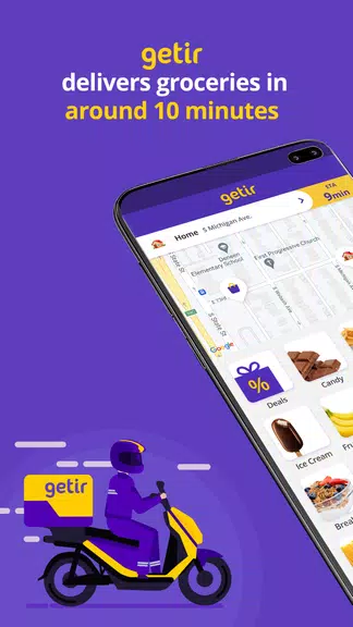getir: groceries in minutes ภาพหน้าจอ 1
