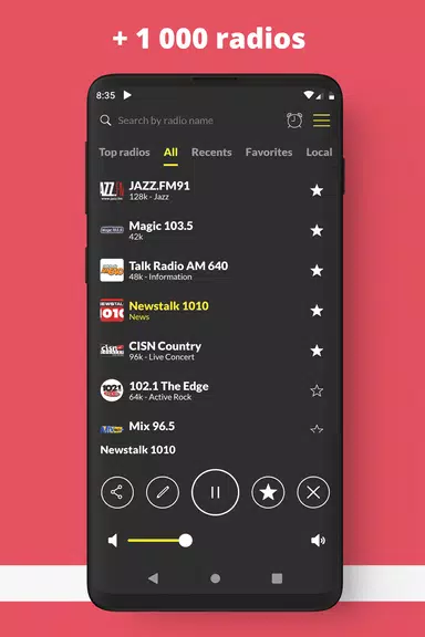 Radio Canada: Online FM Radio Schermafbeelding 1