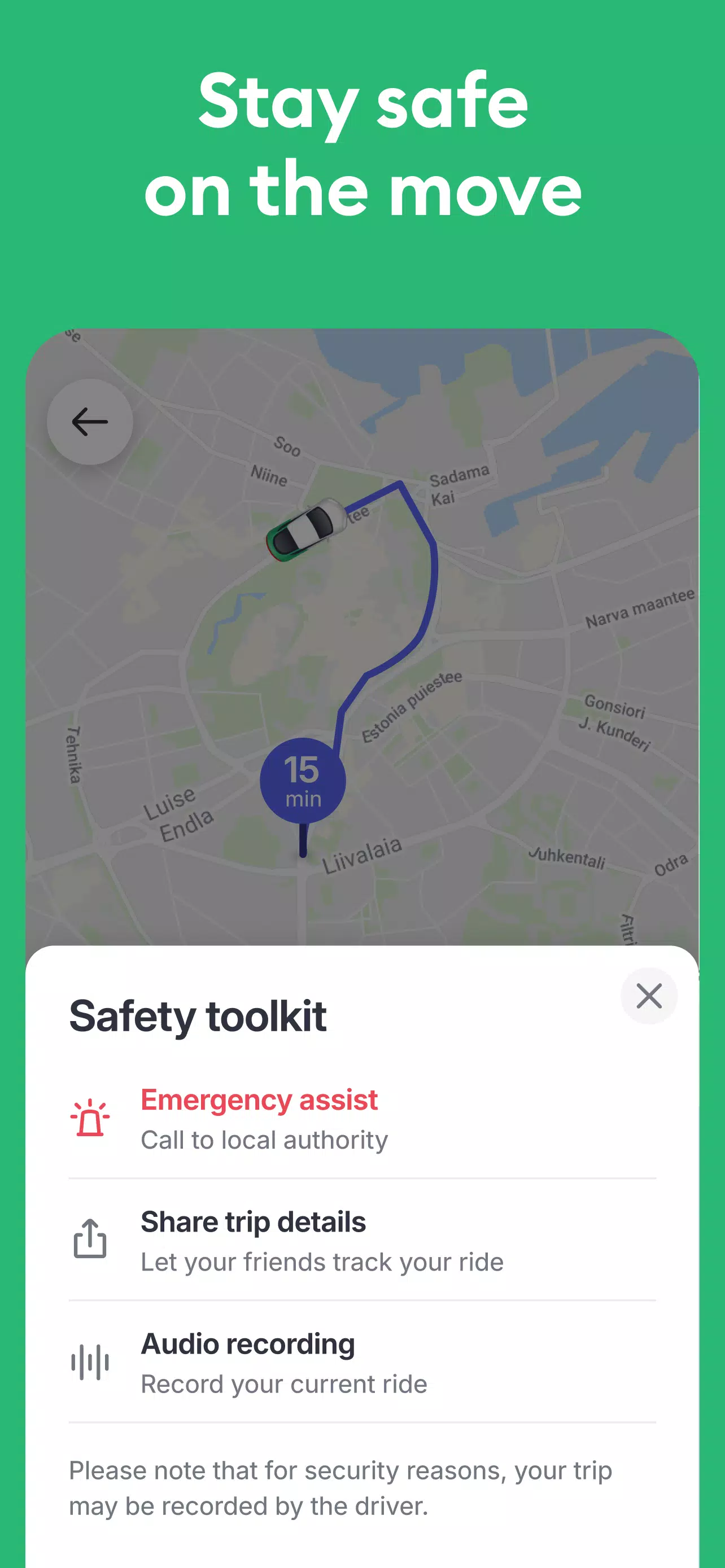 Bolt: Request a Ride スクリーンショット 3