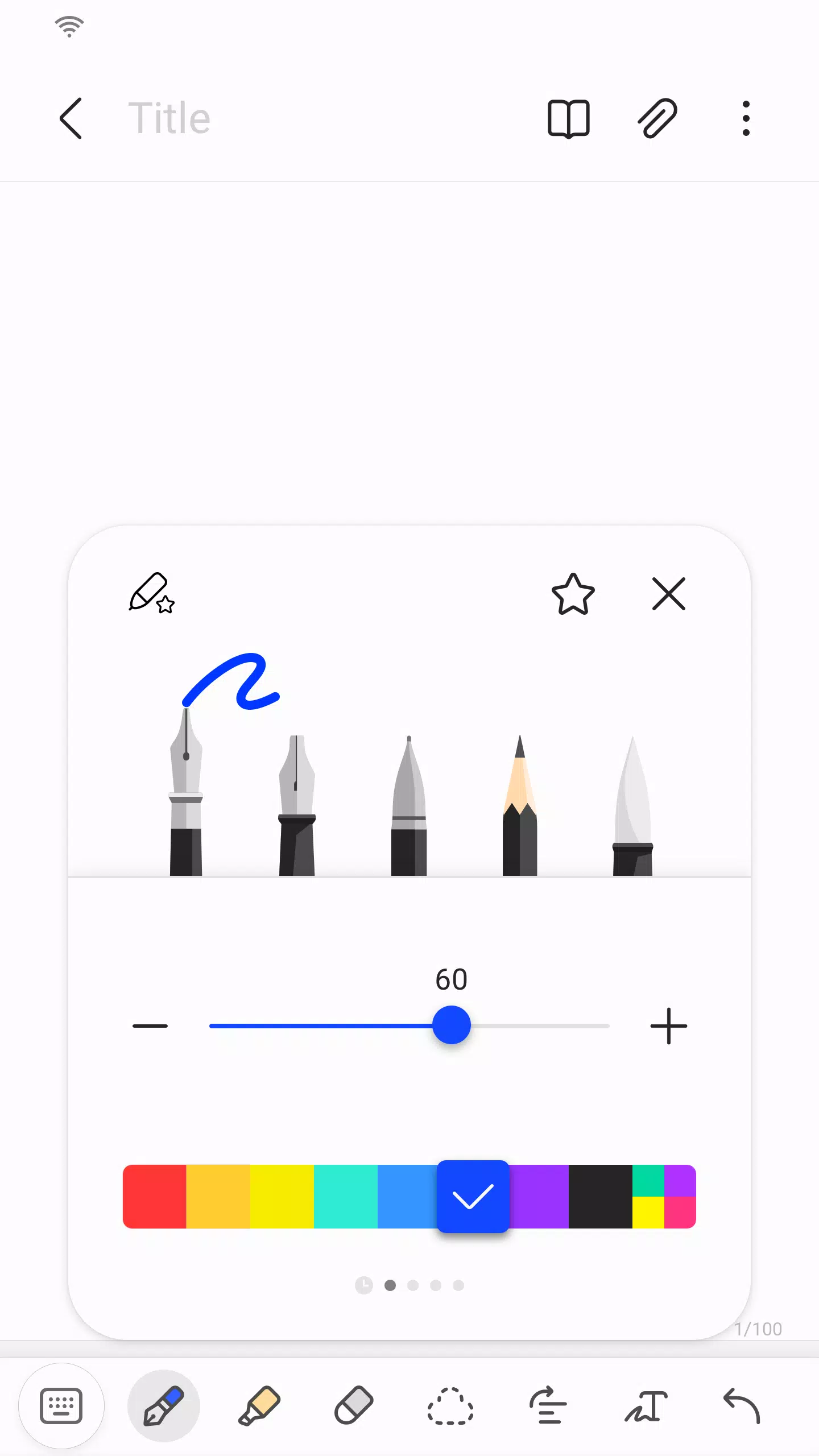 Samsung Notes Screenshot 3