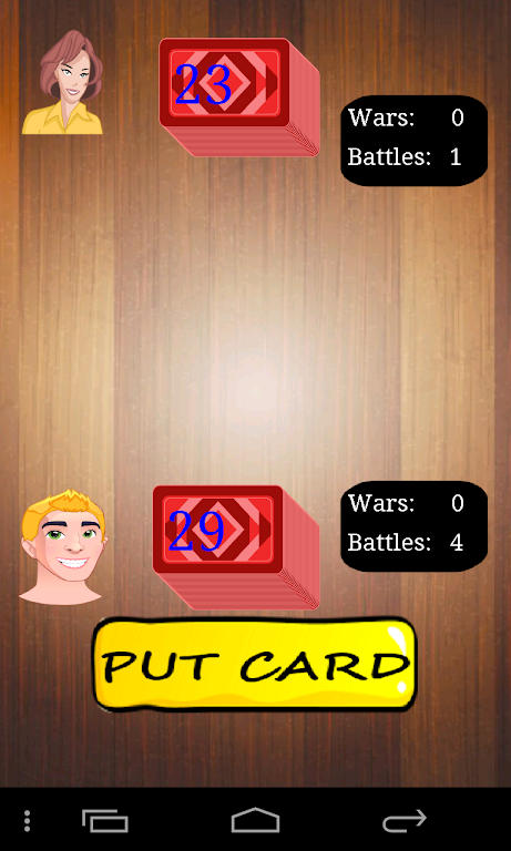 War - Playing Cards Free स्क्रीनशॉट 2