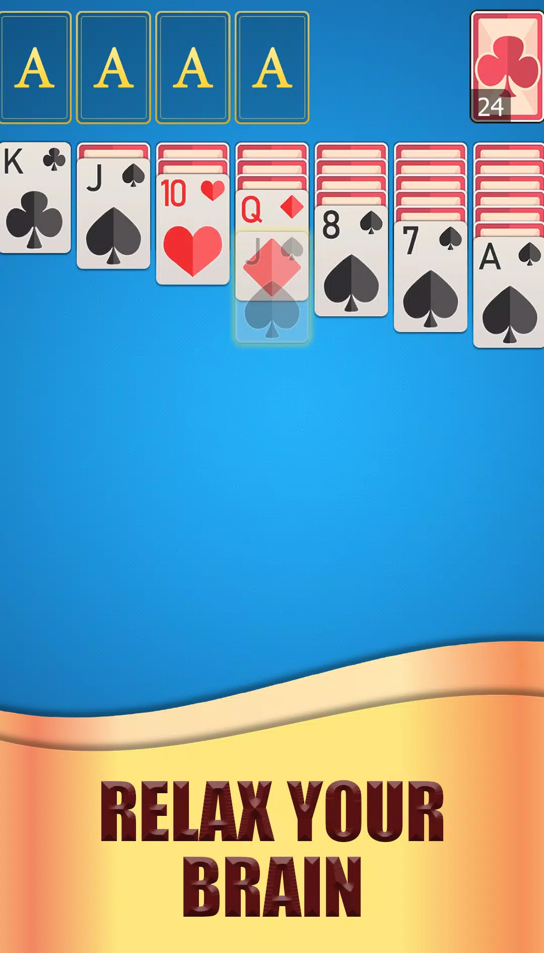 Classic Klondike Solitaire ภาพหน้าจอ 4