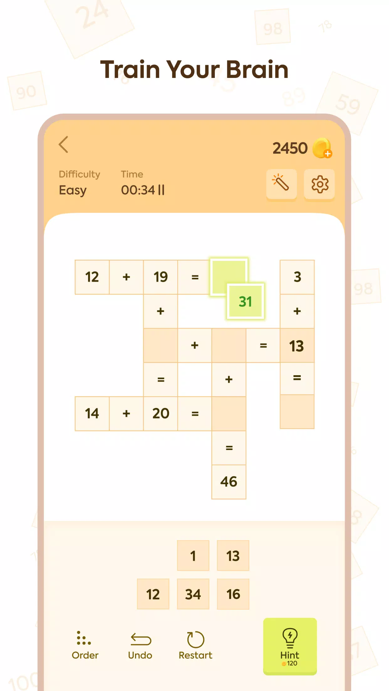 Puzzle Math ภาพหน้าจอ 3