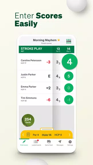 Golf GameBook Scorecard & GPS应用截图第3张