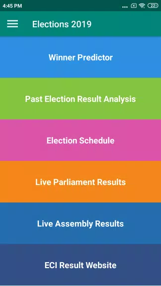 Indian Elections Schedule and 스크린샷 1