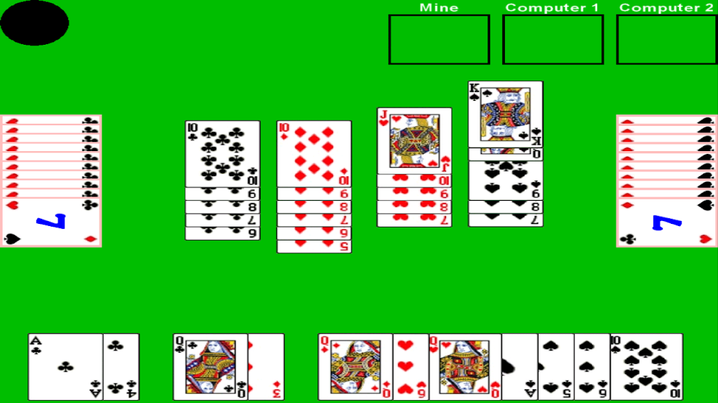 Seven Card Game - Simple and Fun Game Tangkapan skrin 3