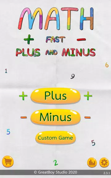 Math Fast Plus and Minus स्क्रीनशॉट 1