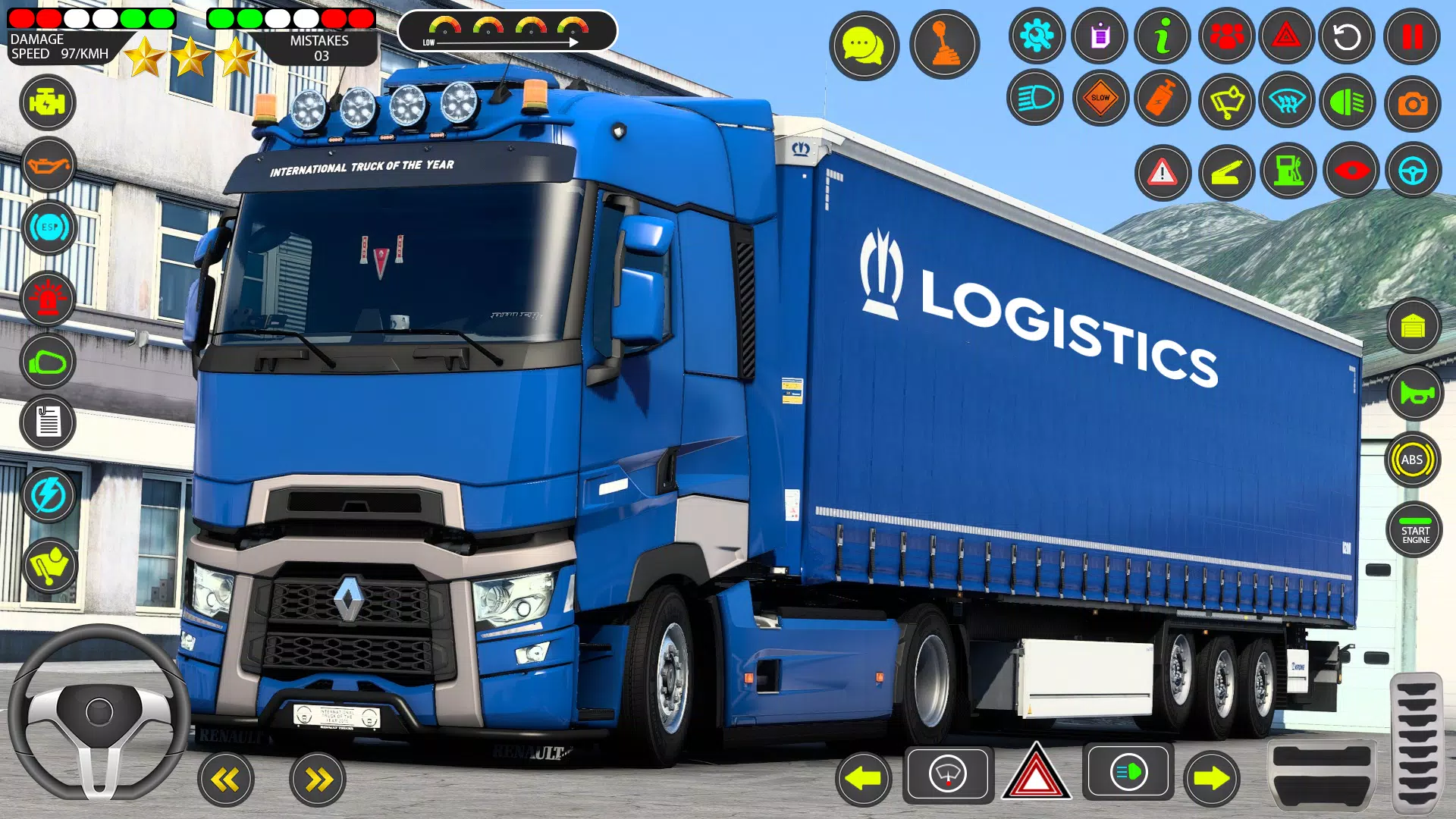 Euro Truck Games Sim 3d Ekran Görüntüsü 3