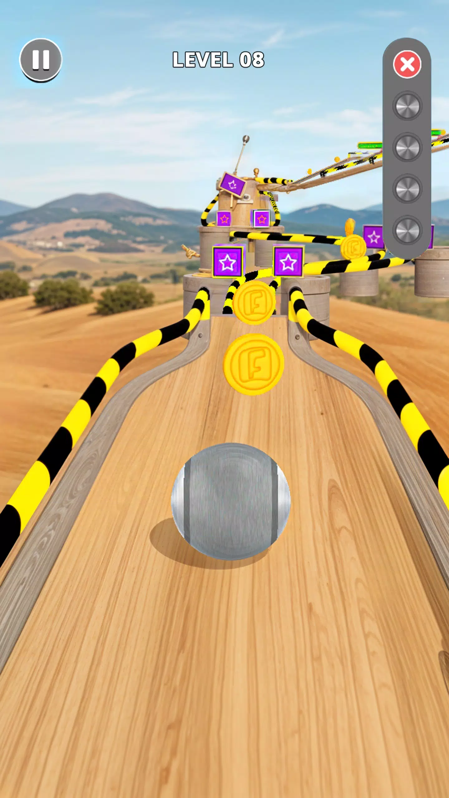 Sky Rolling Ball Screenshot 1