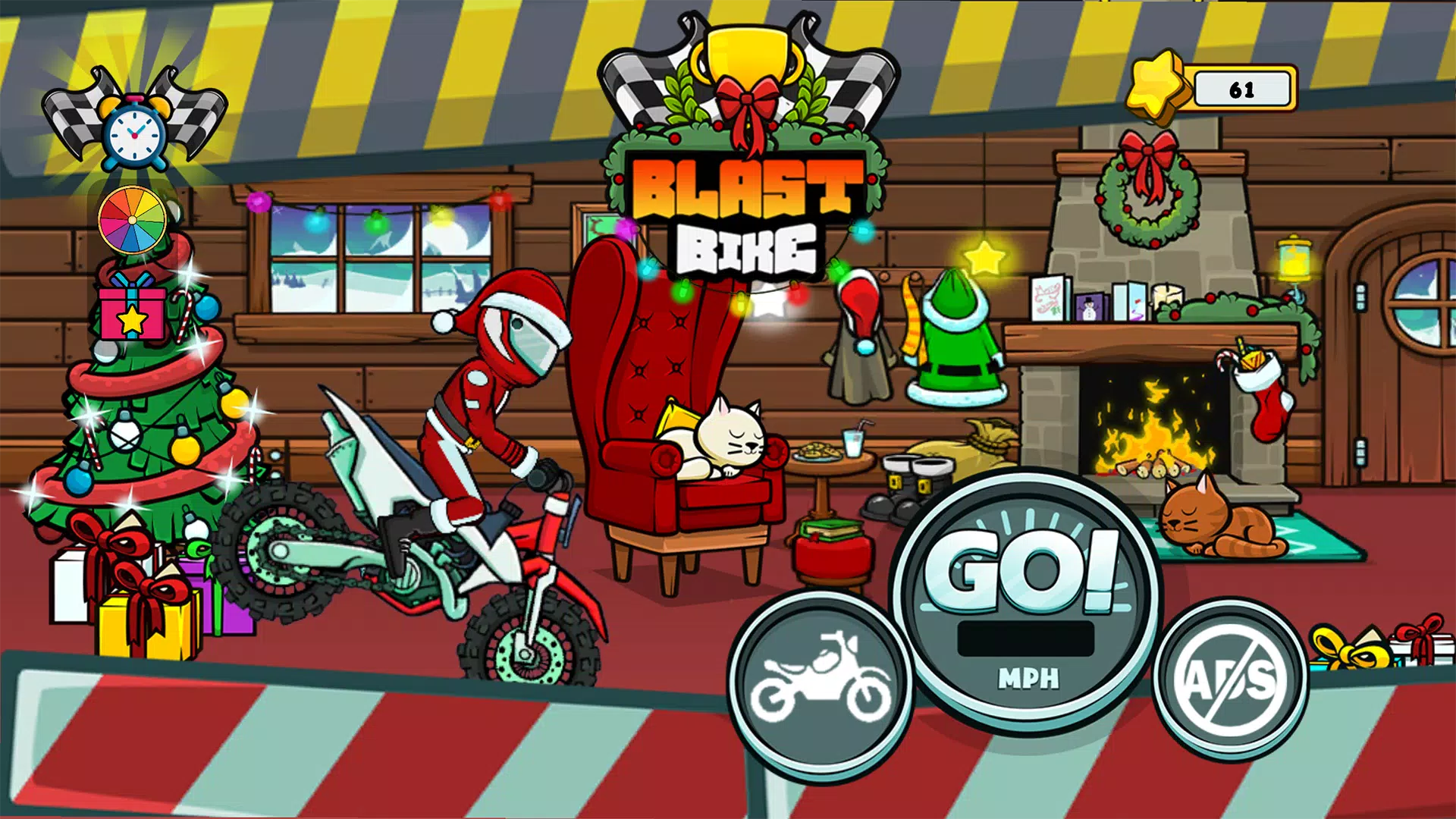 Blast Bike - 2D Race Ảnh chụp màn hình 1