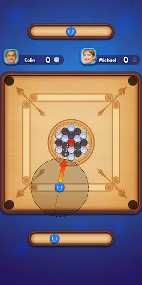 Carrom Strike - Disc Pool Game应用截图第1张