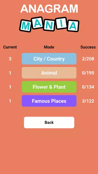 Anagram Mania Captura de pantalla 2
