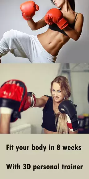 Kickboxing fitness Trainer Zrzut ekranu 2