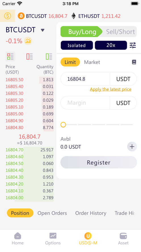 FTK Bitcoin & ETH Exchange ภาพหน้าจอ 4