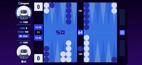 Backgammon Galaxy Zrzut ekranu 1