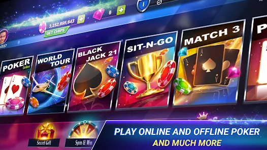 Poker Offline Mod Tangkapan skrin 1