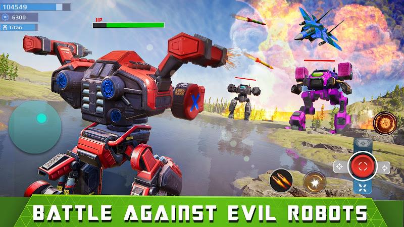 Mech Robot Games - Multi Robot 스크린샷 1