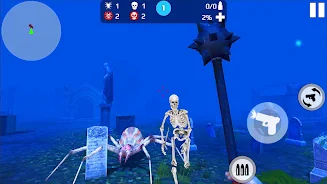 Skeleton Hunter: Survival 3D Tangkapan skrin 1