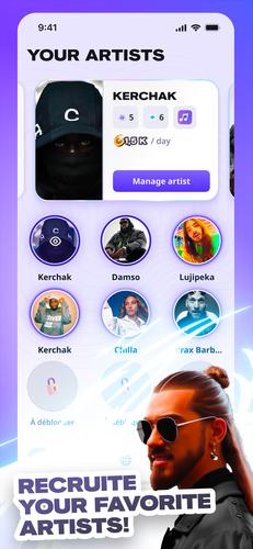 Rap Label Manager Game Скриншот 1