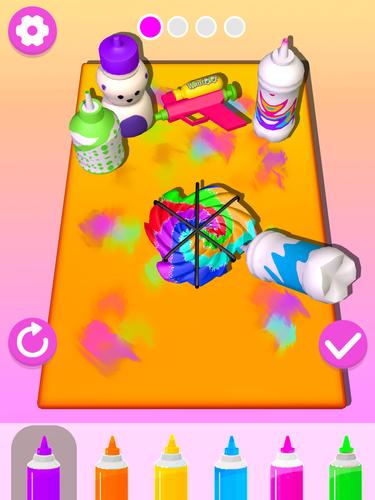 Tie Dye: T Shirt Design Games Screenshot 2