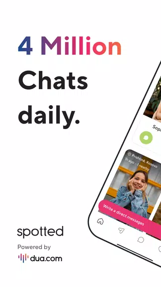 Spotted: Local dating-app Screenshot 1