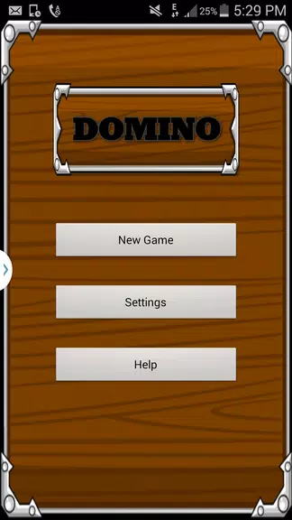 Classic Dominoes Game Captura de tela 1
