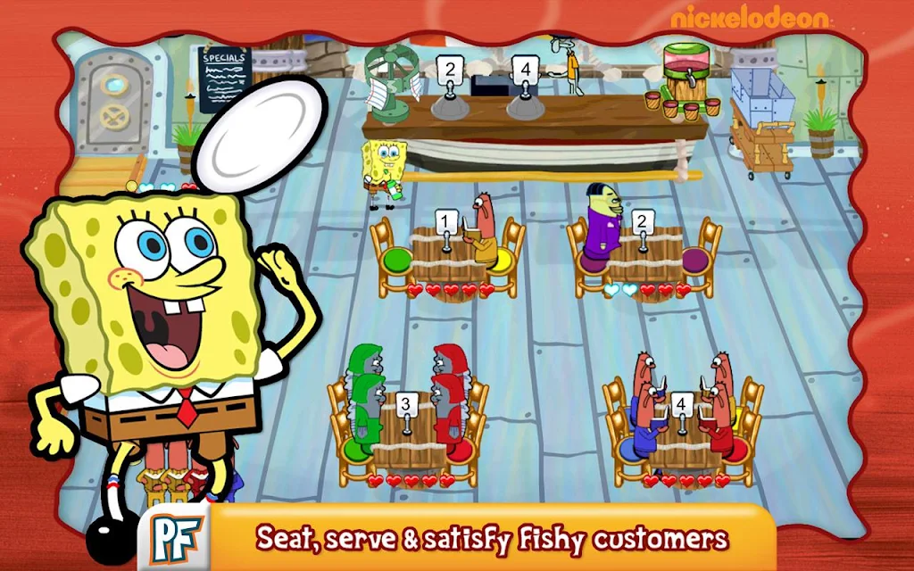 SpongeBob Diner Dash应用截图第3张