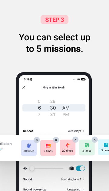 Alarmy - Alarm Clock & Sleep Screenshot 4