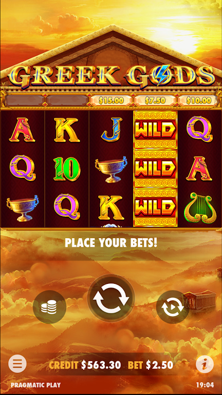 Greek Gods - Slot Casino Game ဖန်သားပြင်ဓာတ်ပုံ 4