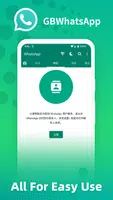 Apk GbWhatsapp ဖန်သားပြင်ဓာတ်ပုံ 3