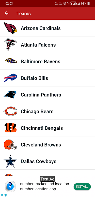 NFL 2024 Schedule Scores 스크린샷 4