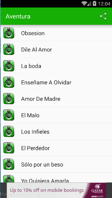 Aventura - Dile Al Amor Screenshot 2