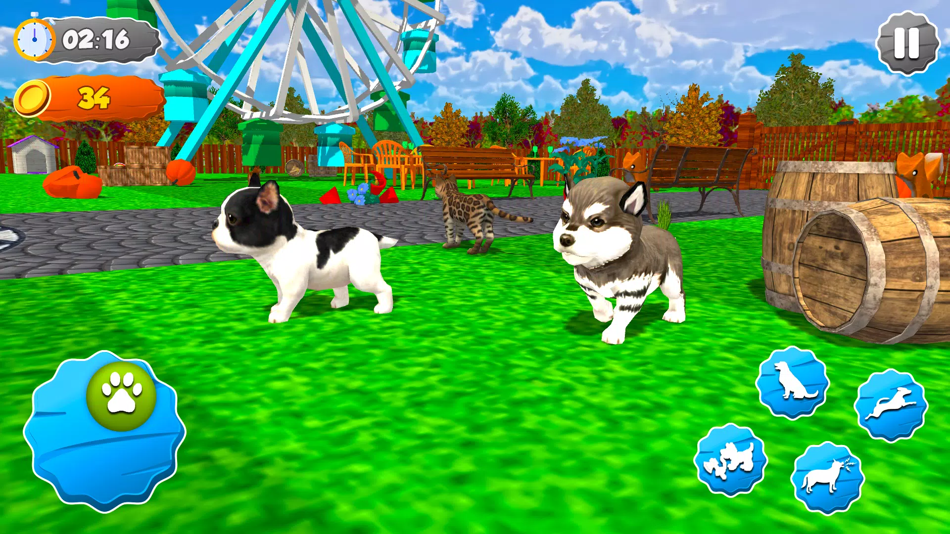 Pet Dog Game: Virtual Dog Sim應用截圖第1張