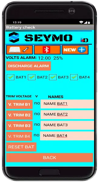 BATTERY CHECK Tangkapan skrin 2