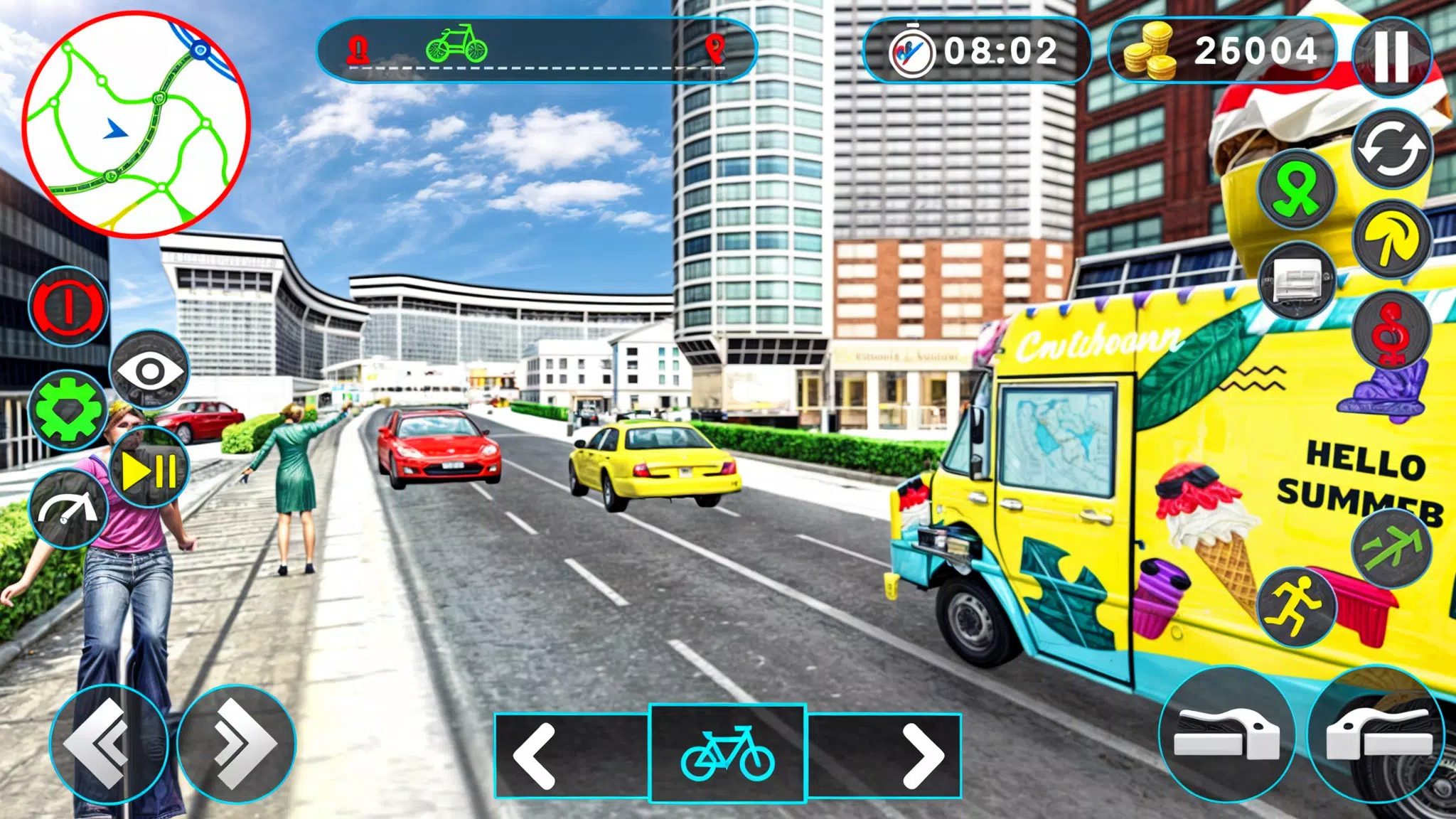 City Ice Cream Man Simulator ภาพหน้าจอ 2