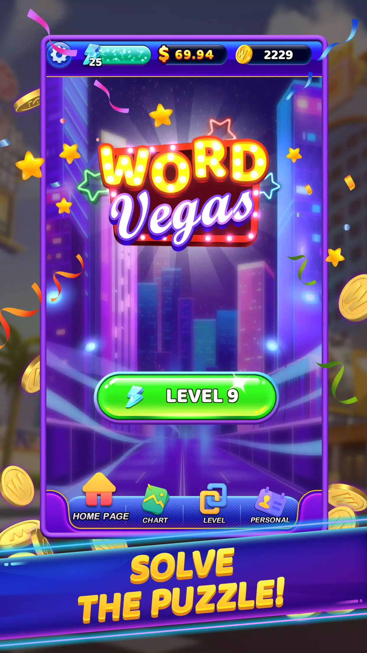 Word Vegas Zrzut ekranu 1