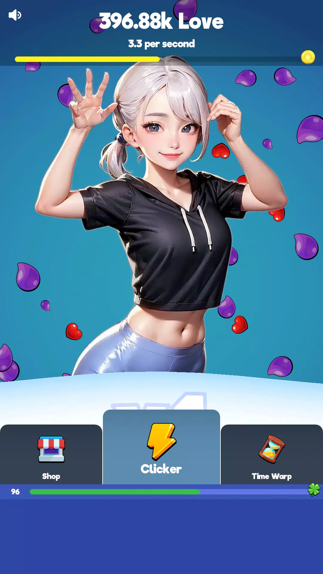 Schermata Sexy touch girls: idle clicker 2