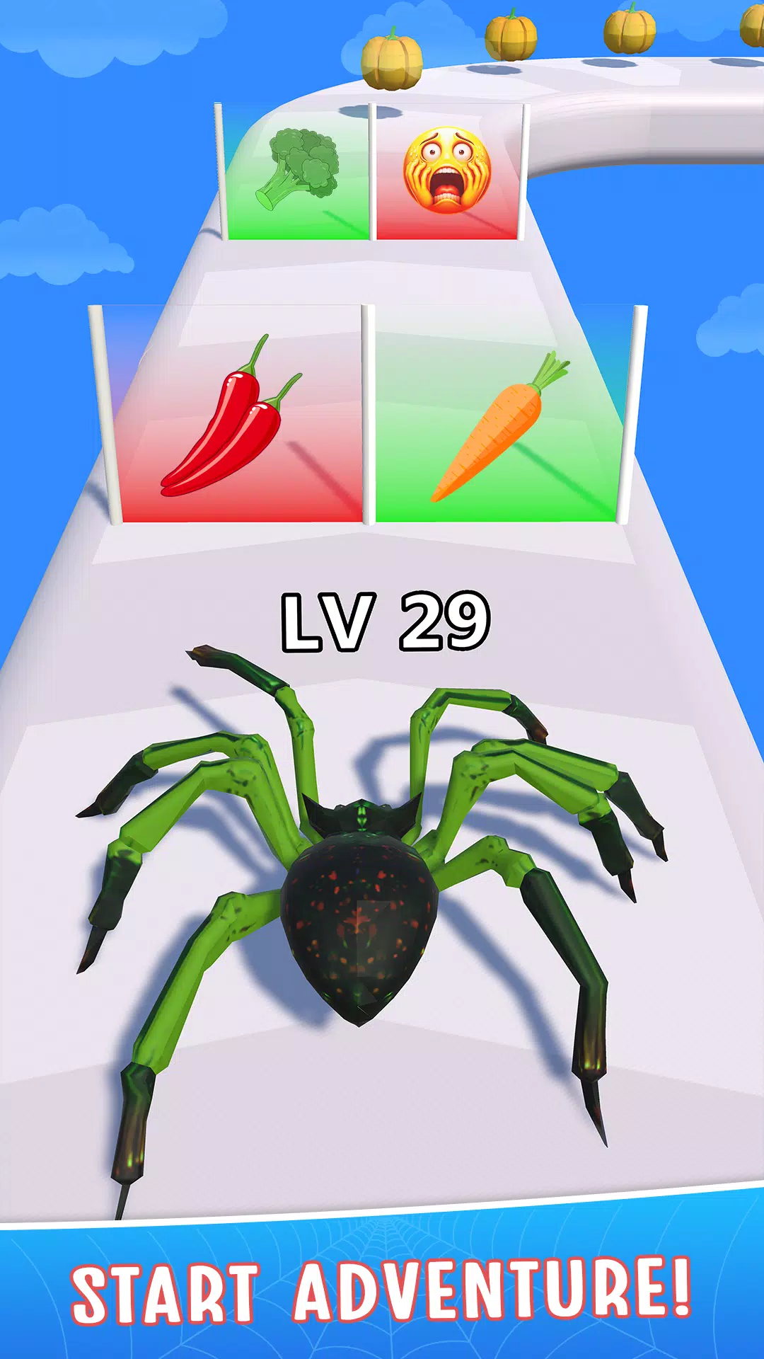 Spider Run: Spider Evolution Ảnh chụp màn hình 2