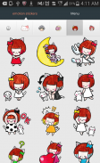 Emoji Stickers for chat Apps Schermafbeelding 2