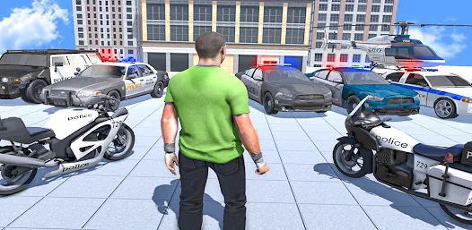 Police Shooting car chase Screenshot 1