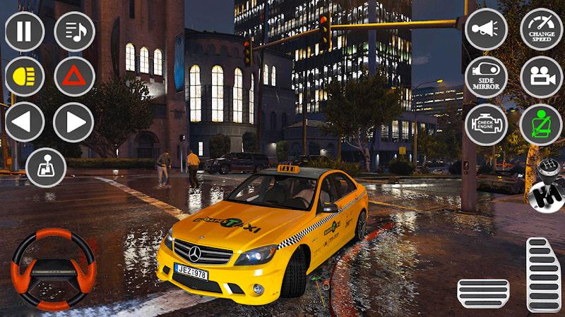 US Prado Car Taxi Simulator 3D Captura de pantalla 1