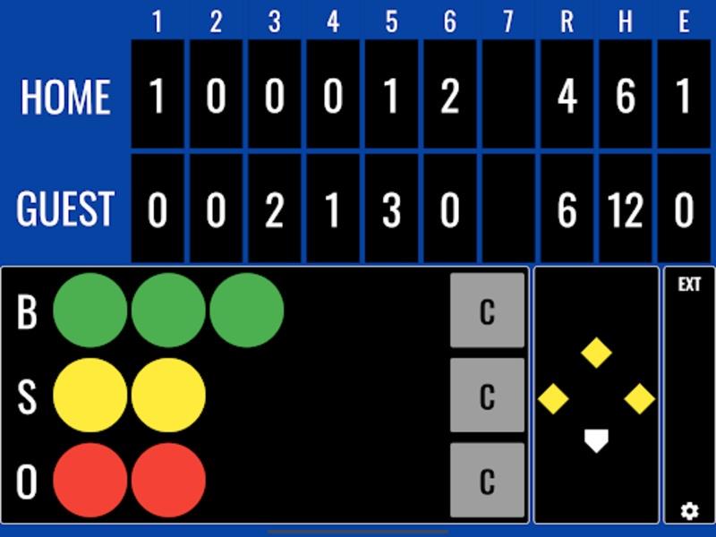 Softball Score スクリーンショット 3