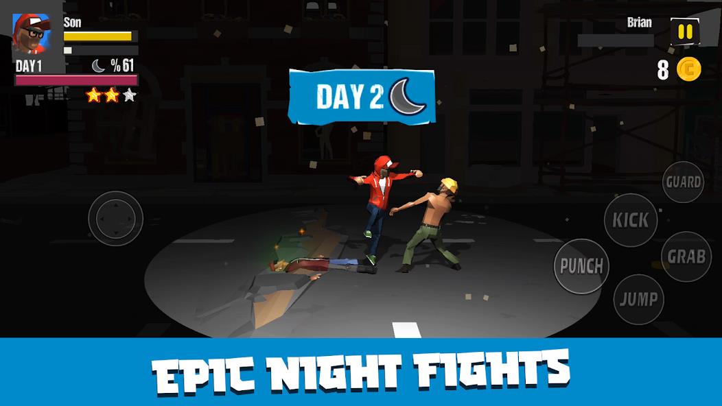 City Fighter vs Street Gang Mod Schermafbeelding 2