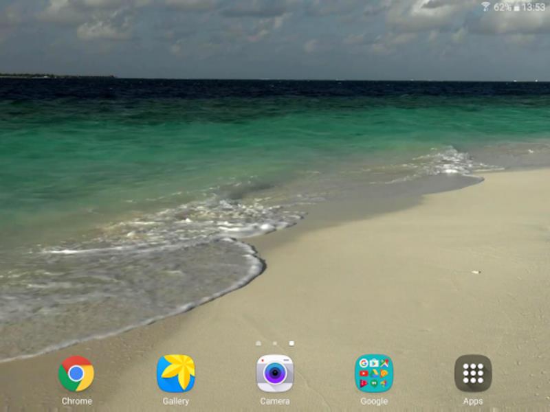 Tropical Beach Live Wallpaper スクリーンショット 1