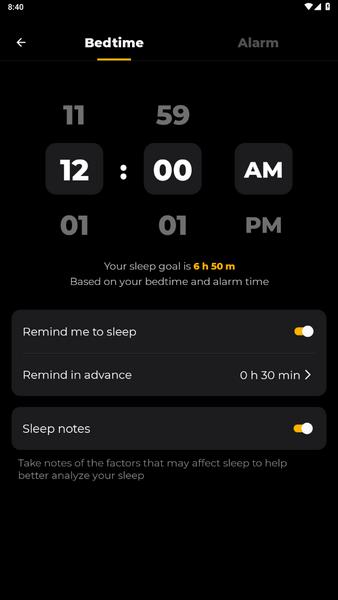 Sleep Tracker Скриншот 1