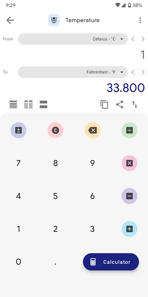 Unit Converter Pro Schermafbeelding 2